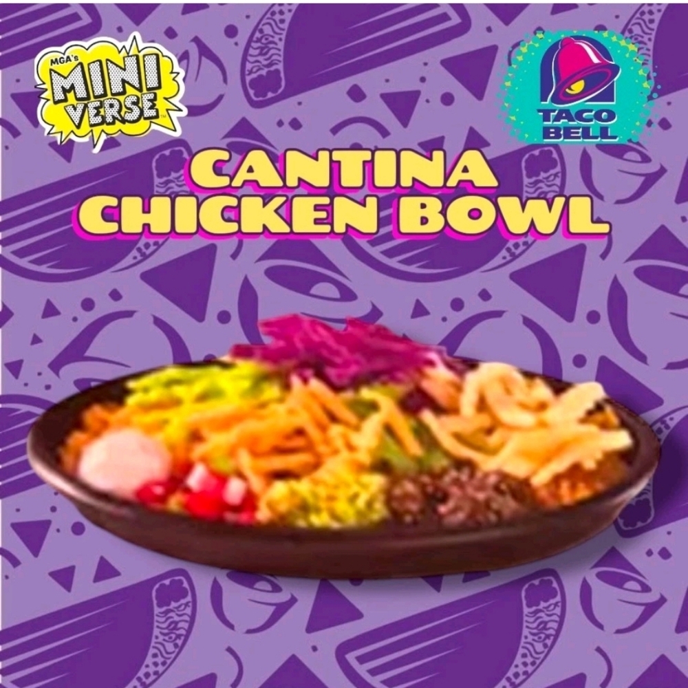 Miniverse Make It Mini Taco Bell Cantina Chicken Bowl
